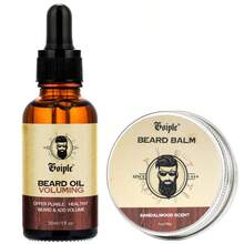 Goiple 胡须油 - 软化并丰盈胡须；胡须护理油 - 滋养肌肤，防止刺激；保湿胡须护理精华；滋养胡须油，调理并强健胡须；促进胡须健康生长；胡须膏，保持胡须和髭须的最佳状态；男士理容套装，包含胡须油、胡须膏、胡须填充笔、胡须洗发水和胡须刷。