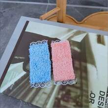 5pcs/Set Doll House Mini Soap And Towel Set, Mini Bathroom Decor Model, Mini Soap And Towel Combo Set, Photography Prop Miniature Scene BJD Prop, Adorable Realistic Mini Soap + Towel Set, Miniature Decoration - Multicolor - View 13