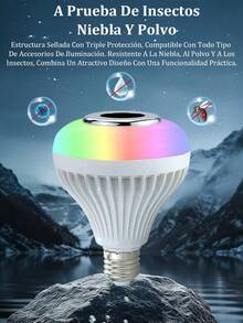 Foco inteligente Led Rgbw De Control Remoto - 4 piezas - Ver 7