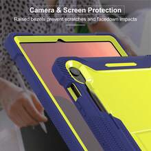 HUASEMI Galaxy Tab S10FE Plus 13-Inch Protective Case - Full-Coverage Tablet Protective Case With Built-In Stand - Navy Blue - View 5