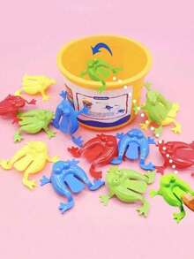 Đồ chơi ếch nhảy (20/40 con), đồ chơi mini bằng nhựa trong suốt giúp luyện tập vận động ngón tay, thích hợp làm quà tặng sinh nhật và quà nhỏ, mang tính giáo dục và giải trí, giúp luyện tập đếm, phát triển kỹ năng toán học, đồ chơi trẻ em, quà Giáng sinh, đồ chơi, trò chơi sinh nhật, trò chơi nhảy cho trẻ em, trò chơi giáo dục, quà tặng cho bé trai, đồ chơi cho bé gái. - Nhiều màu - Xem 7
