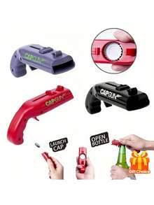 Funny Cap Gun Bottle Opener - Great For Home Bar, Party And Wedding Gifts - Multicolor - View 11