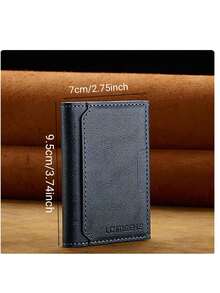 1个PU皮革磁吸钱包卡包支架MagSafe配件，兼容 16/15/14/13/12 Pro/Pro Max/Plus/Mini - 黑色 - 查看 7