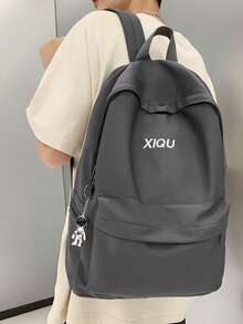 New Men's Classic Retro Canvas Nylon Multi-Functional Backpack, Autumn/Winter New Men's Functional Backpack, Large Capacity Travel Backpack, Multi-Functional Stylish Daily Backpack, Multi-Pocket Lightweight And Practical Bag, Large Capacity Simple Schoolbag, Convenient Schoolbag, Can Accommodate A 15.6-Inch Laptop Bag. Campus Casual Stylish Color-Blocked Simple Backpack, University Bag, Dad's Schoolbag, Student Schoolbag, Multi-Functional Schoolbag, Can Hold Books And School Supplies, Men's Vacation Backpack, Travel Essential Large Capacity Bag, Student Life Essential, Men's Must-Have Schoolbag, University Schoolbag, Back-To-School Supplies, Schoolbag, University Schoolbag, Large Capacity Bag, Multi-Pocket Lightweight Travel Bag, Large Capacity Simple Schoolbag, Convenient Schoolbag. Stylish Backpack. Men's Portable Classic Retro Canvas Backpack. - 彩色 - 查看 9