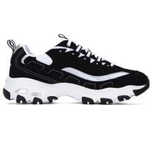 Skechers D'LITES 1.0 熊猫鞋 轻便男士休闲运动鞋，建议选购小一码 894129-BKW - 黑色/白色 - 查看 2