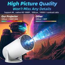 4K Ultra HD Home Projector, Multifunctional Immersive Home Theater, Supports Wired Screen Mirroring For Android And IOS Phones, Can Project Directly Onto A White Wall, Suitable For Home KTV, Gaming, Online Courses, Bedrooms, And Dorm Rooms, Supports HD And USB Connections, Built-In Speaker System, Supports Outdoor Projection, Perfect As A Christmas Or Valentine's Day Gift - 查看 9
