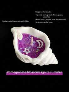 海洋风贝壳香氛蜡烛，果冻蜡烛，饰以贝壳和海星，点燃后仿佛置身海洋，适合家居装饰，可摆放在客厅、卧室、桌面、门厅等处，也可作为礼物赠送。生日、毕业、婚礼等场合皆宜。 - 彩色 - 查看 18