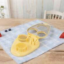 3-In-1 Egg Slicer, Egg Cutter, Egg Crusher Tool