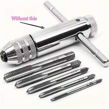 M3-M8 3mm-8mm Precision Taps, Stainless Steel Material, Chrome Plated Metal Processing And Gear Maintenance Tools