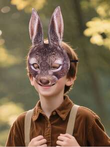 3 Styles Rabbit Masks, Suitable For Easter, Carnival, Cosplay, Stage Performance - Multicolor - View 6