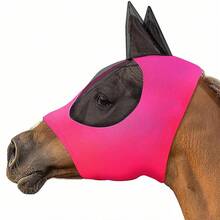 1 buah Masker Wajah Dopamine Horse, Edisi Terbatas Musim Panas, Penutup Telinga Elastis Ringan, Bernapas, Perlindungan Serangga & UV, Dapat Dicuci - MultiWarna - View 8