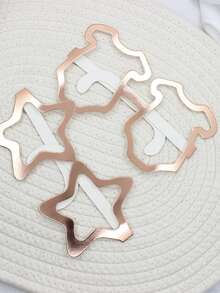 10pcs Baby Shower Newborn Birth Celebration Mom Photo Props - Rose Red - View 11