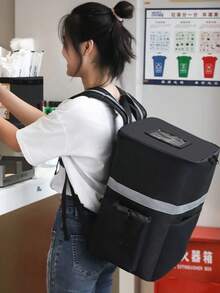 35升超大容量保温食品袋，保冷袋，外卖背包午餐包，防水男女通用，适合野餐、上学、返校等场合