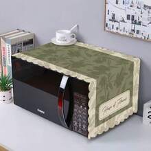 35*100cm Microwave Oven Cover, Non-Slip Universal Oven Cover, Dust-Proof Full Coverage