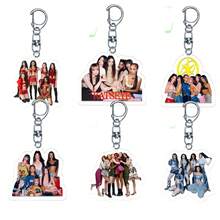 Porte-clés en acrylique de 6 cm du groupe de filles populaire Katseye. Porte-clés en acrylique commémoratif pour les fans des rappeuses Manon, Yoonchae, Jeung et Sophia Laforteza. Porte-clés en acrylique kawaii des idoles Hanni et Minji. Charmant pour sac, cadeau pour les fans de lapins. - Multicolore - Voir 5