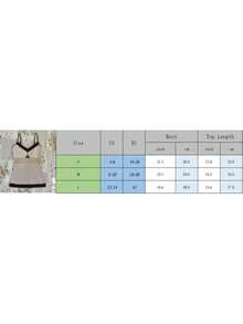 Women Y2k Fairy Grunge Tank Tops Vintage Aesthetic Lace Trim Cami Shirt Slim Fit Knit Ribbed Coquette Clothes - trắng - Xem 4