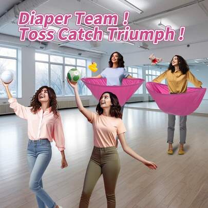 Latest Trending New Outdoor Game Diaper Circle Shower Ball Toy, Fun Ice Breaking Gift For Men, Women, Birthday, Christmas, Party, Best Gift