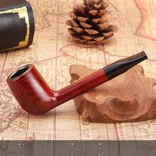 New Chicken Leg Smoking Gun Resin Pipe With Built-In Detachable Inner Pot For Cleaning And Reusable Filter Bakelite - Boss Pipe In Color - Random Color - View 8