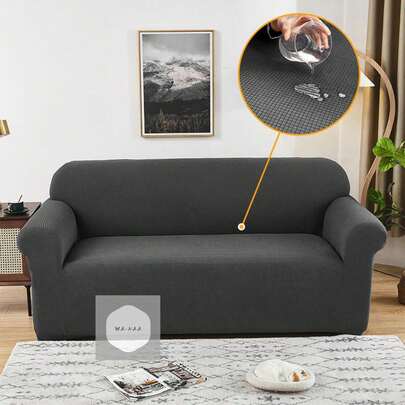 Fundas elásticas para sofá de 1 plaza,2 plazas,3 plazas, 1 pieza para sofá, protector de muebles, fundas de sofá completas con parte inferior elástica para niños y perros