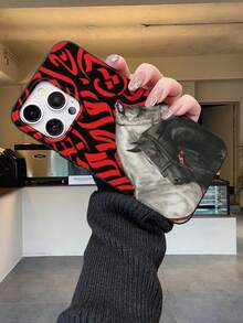 1 chiếc ốp lưng điện thoại thiết kế hình hai chú ngựa thời trang, chất liệu mềm mại, bền bỉ, chống nước, tương thích với iPhone 17, 16, 15, 14, 13, 12, 11, Plus/Pro/ProMax/X/XR/XSMax Series, món quà tuyệt vời nhất dành cho gia đình, bạn bè, người yêu, đồng nghiệp vào dịp năm mới, Lễ Tình nhân, Lễ Phục sinh, Ngày Cá tháng Tư. - màu đen - Xem 4