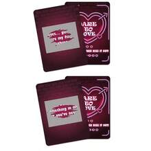 DARE GO LOVE New Bestselling Couple's Drinking Game Scratch Cards, Premium Quality, Promotes Intimate Relationship, Unlocks Warm Moments, Best Gift For Valentine's Day Date Night - Multicolor - View 4