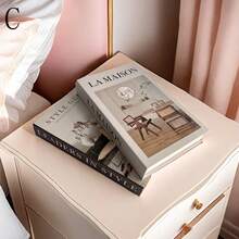 2/3件套仿书装饰摆件，豪华装饰书，客厅装饰，家居装饰，咖啡桌摆件，可堆叠展示书，酒店装饰，礼品