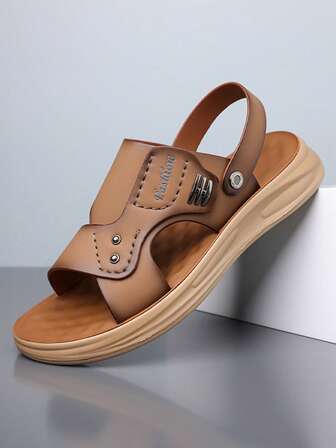 2026 Vår/Sommar Nya Herrtofflor med Mjuk Botten, Storlek 47, Liten Storlek Tofflor Storlek 36, Halkfria, Slitstarka, Lätta, Mjuka Tofflor, Inomhusflip-Flops Storlek 48, Utomhus Strandtofflor, Lösa, En-Fots Tofflor (Slumpmässigt MODE På Sulan)