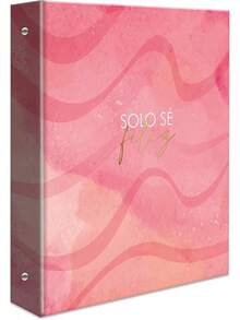 Compañero| Carpeta Profesional| 1.5 Pulgadas| 3 Argollas (Mariposas) - Sólo sé feliz - Ver 8
