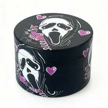 4pcs Astronaut Design Premium Vanilla Grinder Set, Spice Grinder With Pollen Collector, Sharp Blades For Fine Grinding, Fashionable & Practical Men's Accessory For Vanilla - Starry Sky - View 12