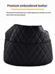 1 pezzo Rete portaoggetti per auto, organizer per spazio tra sedile anteriore, borsa appendibile multifunzionale per il bagagliaio dell'auto - Tagli Unica - Visualizzare 4
