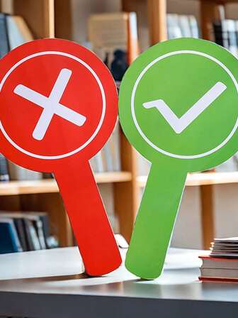 Tarjetas de retroalimentación para el aula, pizarras de respuesta verdadero/falso de PVC de doble cara - Ayudas didácticas para la participación, interacción y retroalimentación de los estudiantes, útiles escolares, temporada de regreso a clases