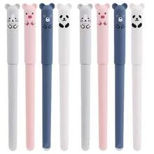 Bút xóa hình gấu bông, bút xóa nhiệt hình hoạt hình, loại trung tính, có thể tẩy được (4/8/12 chiếc). - Nhiều màu - Xem 1