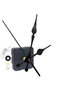 一套静音钟机芯套件，包含1个机芯和3根备用指针，适用于厨房/闹钟/挂钟/手表维修，室内装饰电子钟，卧室/宿舍装饰，节日礼物，家居装饰