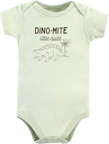 - Body unisex de algodón para - Aventuras de dinosaurios - Ver 3