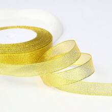 Gold Glitter Ribbon 0.3-5cm Silver Glitter Ribbon For Baking Cake Box Packaging Ribbon Bow DIY Craft - Multicolor - View 18