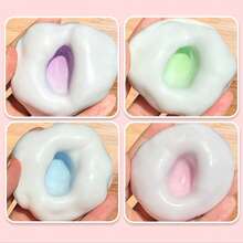 Đồ chơi Mochi mềm dẻo, có khả năng đàn hồi chậm, giúp giảm căng thẳng, quà tặng cho các dịp lễ, sinh nhật, Giáng sinh. - Nhiều màu - Xem 6