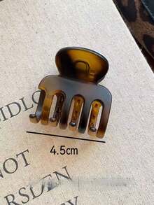 4件套高马尾固定神器发夹 女士高级新款多功能卷发爪夹发夹头饰 - 彩色 - 查看 2