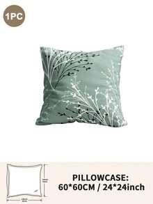 1pc/2pcs/4pcs Polyester Floral Pattern Pillowcase (Pillow Insert Not Included), Soft & Comfortable, Suitable For All Seasons - Multicolor - View 10