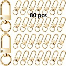 10/100pcs Colorful Metal Lobster Claw Clasp - With Swivel Trigger Hook, Keychain And DIY Accessories, Suitable For Bags, Keychains And Jewelry Making - Durable Zinc Alloy, Vibrant Colors, Easy-To-Use Design, Lobster Clasps For Jewelry Making - Multicolor - View 26