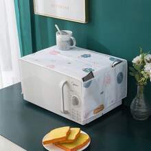 Multi-Functional Refrigerator Dust Cover With Storage Bag For Single Double Door Models Dustproof Washing Machine Microwave Protection Organizer Waterproof Kitchen Appliance Cover For Home - Multicolor - View 20