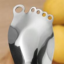 不锈钢柠檬刨丝器、奶酪刨丝器、蔬菜削皮器、多功能刨丝器，礼盒装 - 銀色 - 查看 6