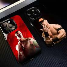 J-John-C-Ca Phone Case For  16,15,14,13,12,11,Pro,MAX Gray Matte Silicone Black Cover.Holiday Phone Accessories. - Z8 - View 1