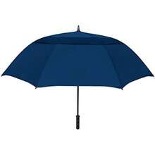 STROMBERGBRAND UMBRELLAS - Paraguas de golf abierto automático de gran tamaño, resistente viento, portátil, para 2 personas,(Azul marino) - Multicolor - Ver 4