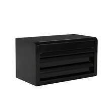 Mini 10-Inch 2-Drawer Steel Toolbox – Black - 1 - Xem 3