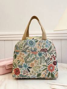 Túi đựng cơm trưa cách nhiệt di động, dày dặn, dễ thương, hình trái cây, dành cho học sinh, in hoa bất đối xứng, hộp cơm giữ lạnh, chống thấm nước, dung tích lớn, phù hợp cho nữ và nam, dùng cho dã ngoại, quà tặng tựu trường, đồ dùng cần thiết cho nữ khi đi cắm trại. - Nhiều màu - Xem 7