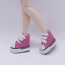 6 Pairs Mini Fingerboard Skate Shoes - Mixed Color Realistic Tiny Shoes For Finger Breakdance, 3.5cm/1.37 - 1 - View 6