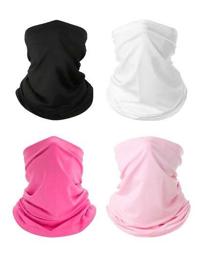 1/2/3pcs Unisex Skull Balaclava, Breathable Versatile Party Novelty Headwear, Suitable For Cycling