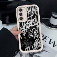 Fundas TPU para for  Galaxy S23 Ultra, S24, S25, S22+ y S20 FE Pro Plus 5G - Diseño Graffiti , Antigolpes, Protectora de Silicona Suave y Portátil - Oscuro - Ver 10