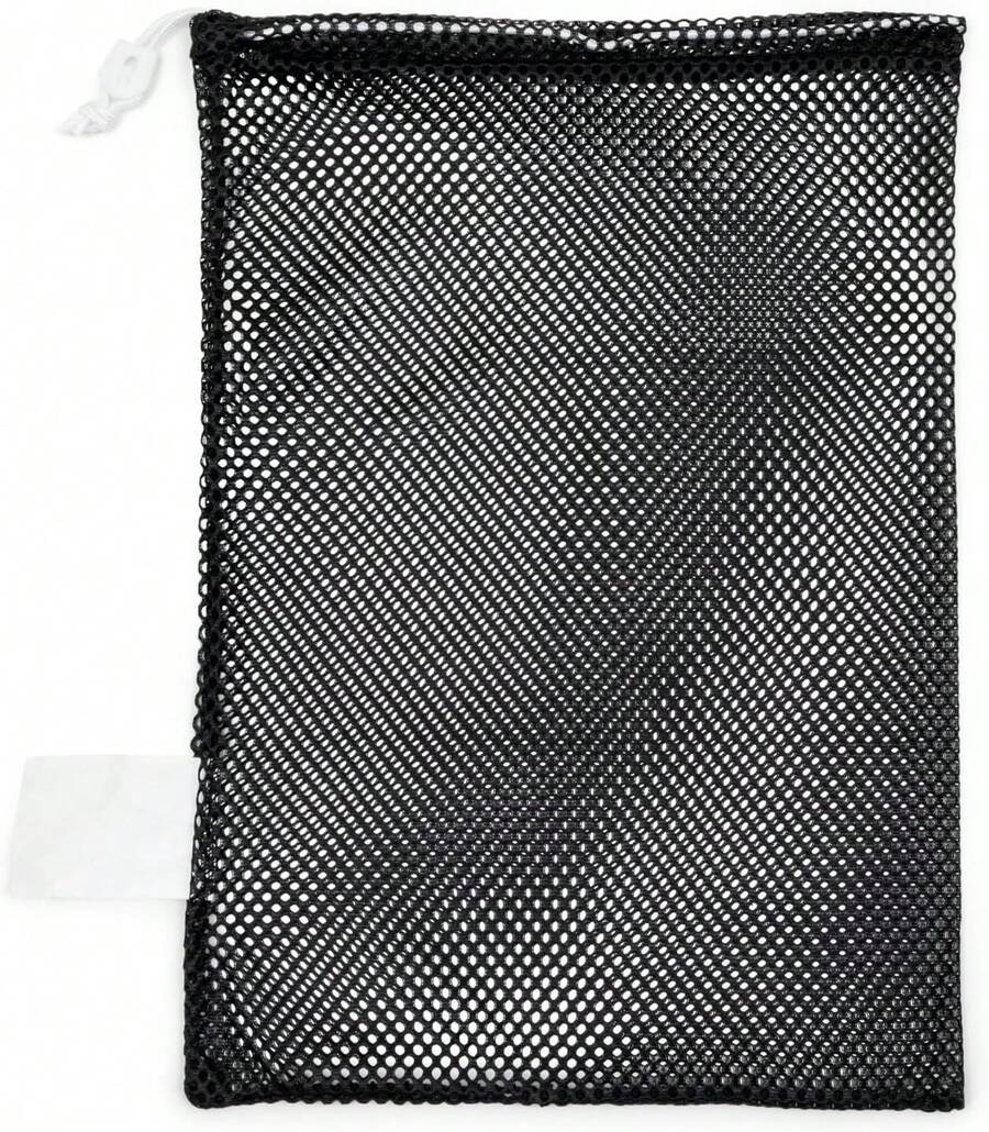 Sports Bolsa de Equipo en Malla - Blanco - Ver 1