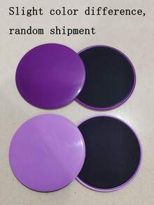 1 Pair Of New Pilates Yoga Fitness Home Core Training Vest Line Thin Thigh Foot Sliding Pad Limb Coordination Ability Sliding Pad Gama Sliding Plate - Multicolor - View 9